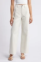 ASKK NY Sailor Wide Leg Twill Utility Pants at Nordstrom,