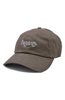 A Life Well Dressed Legacy Statement Baseball Cap in Charcoal/Black at Nordstrom