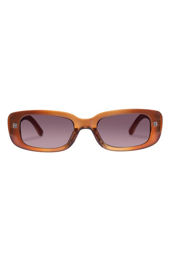 AIRE Ceres 51mm Rectangular Sunglasses in Pearl Chocolate at Nordstrom