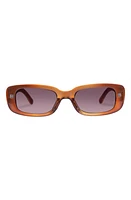 AIRE Ceres 51mm Rectangular Sunglasses in Pearl Chocolate at Nordstrom