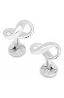 Cufflinks, Inc. Infinity Symbol Cuff Links in Silver at Nordstrom