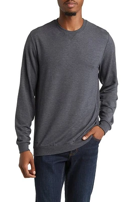 TravisMathew Amenities Crewneck Sweatshirt Heather at Nordstrom,