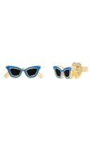 Kate Spade New York stud earrings in Blue Gold at Nordstrom