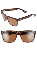 Electric Knoxville 56mm Polarized Sunglasses in Matte Tort/Bronze Polar at Nordstrom