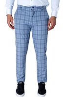 Maceoo Plaid Slim Fit Pants Grey at Nordstrom, X 32