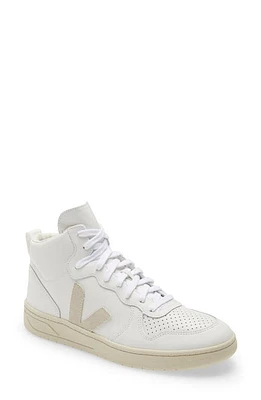 Veja V-15 High Top Sneaker in Extra White at Nordstrom, Size 47