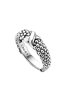 LAGOS Signature Caviar Ring in Silver at Nordstrom