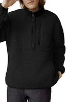 Canada Goose Renfrew Wool Blend Fleece Half Zip Pullover at Nordstrom,