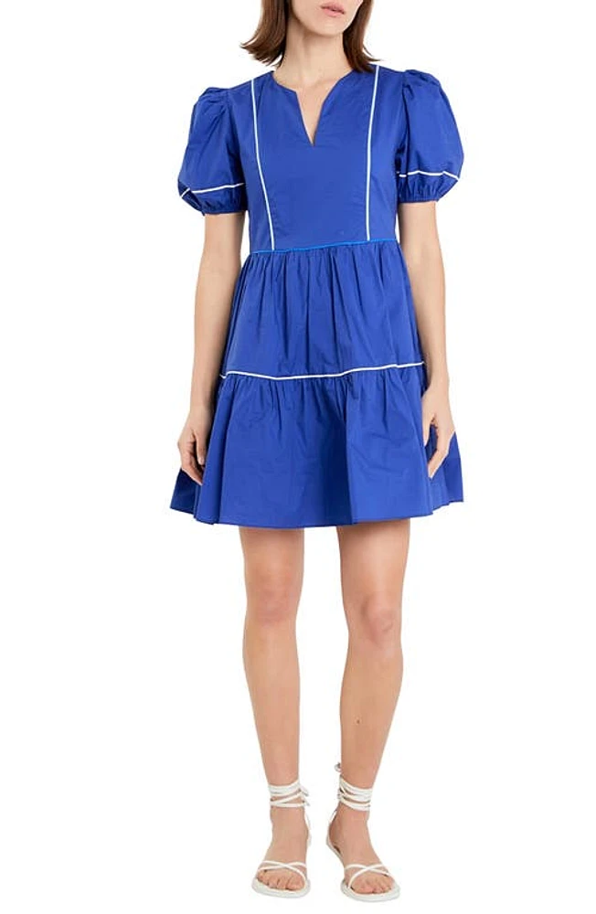 English Factory Tiered Cotton Dress at Nordstrom,