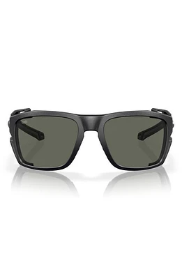 Costa Del Mar King Tide 8 60mm Polarized Rectangular Sunglasses in at Nordstrom