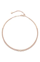 Sara Weinstock Isadora Cushion Diamond Choker Necklace in Rose Gold/Diamond at Nordstrom