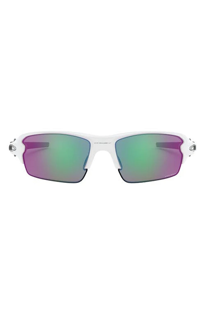 Oakley Flak 2.0 XL 61mm Prizm Sunglasses in White at Nordstrom