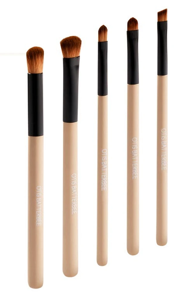 Otis Batterbee 5-Piece Mini Eye Makeup Brush Set $35 Value in Beige at Nordstrom