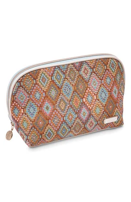 Stephanie Johnson Bodrum Kilim Lola Makeup Bag in Orange Multi at Nordstrom