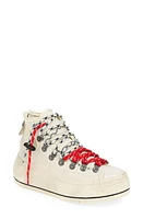 R13 Kurt Double Grommet Hiking Sneaker Ecru at Nordstrom,