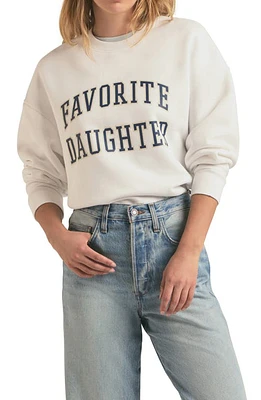 Favorite Daughter Collegiate Cotton Blend Sweatshirt at Nordstrom,