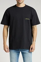 PURPLE BRAND Oversize Heavyweight Cotton Jersey Graphic T-Shirt Black at Nordstrom,