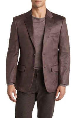 DANIEL HECHTER Norris Faux Suede Sport Coat Tobacco at Nordstrom,