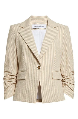 Veronica Beard Aaliyah Seersucker Dickey Jacket at Nordstrom,