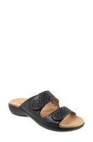 Trotters Ruthie Sandal Black Leather at Nordstrom,