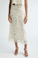 A. L.C. Shay Lace Maxi Skirt Warm White at Nordstrom,