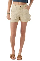 O'Neill Kids' Charli Cotton Twill Carpenter Shorts True Khaki at