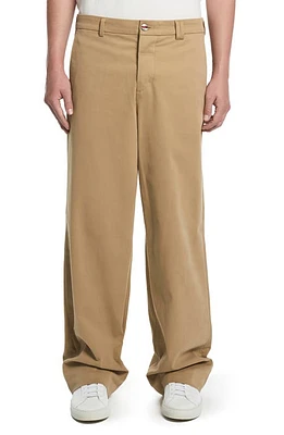 VAYDER Wide Leg Chinos Khaki at Nordstrom,