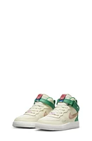 Nike Kids' Air Force 1 EasyOn Mid SE Sneaker Coconut/Pink/Green/Hemp at Nordstrom, M