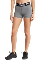 Nike Pro 3-Inch Shorts Grey at Nordstrom,