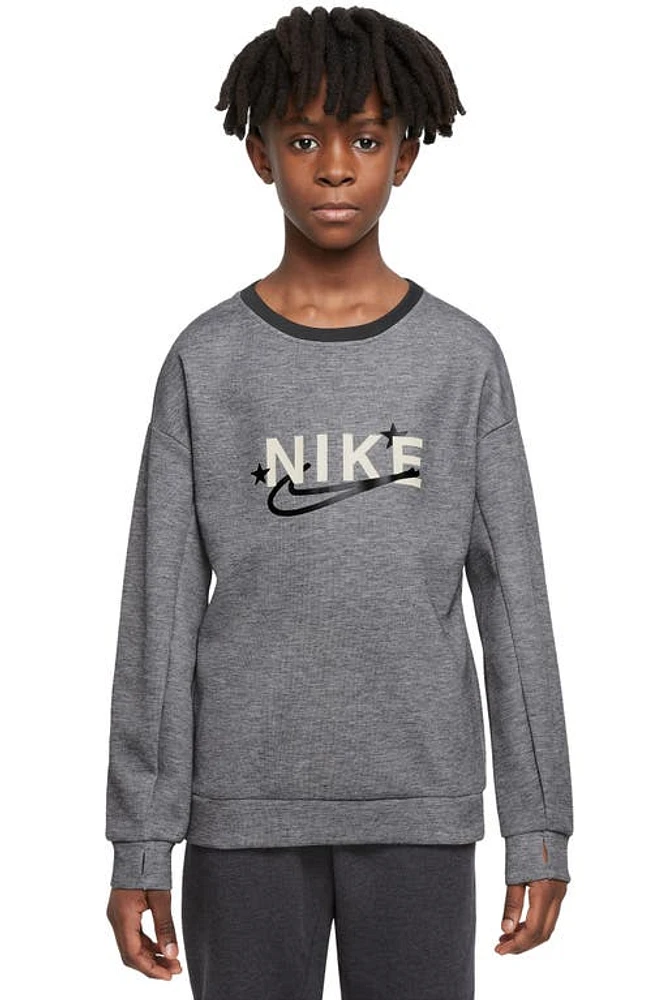 Nike Kids' Dri-FIT Crewneck Sweatshirt at