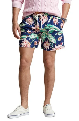 Polo Ralph Lauren Traveler Swim Trunks Belleville Floral at Nordstrom,