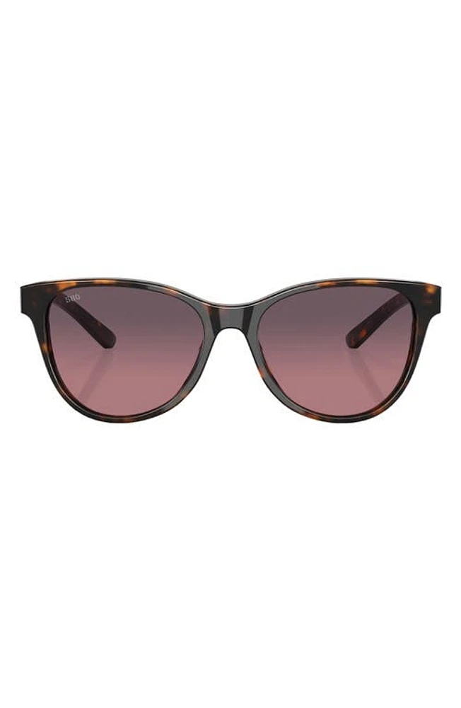 Costa Del Mar Catherine 57mm Gradient Polarized Phantos Sunglasses in Tortoise at Nordstrom