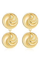 Luv AJ The Leila Drop Earrings in Gold at Nordstrom