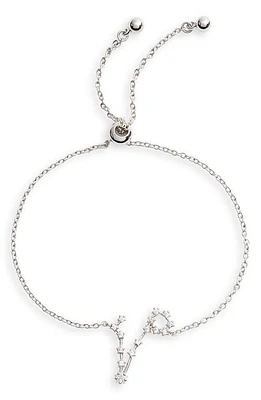 Sterling Forever Zodiac Bracelet in Silver Pisces at Nordstrom