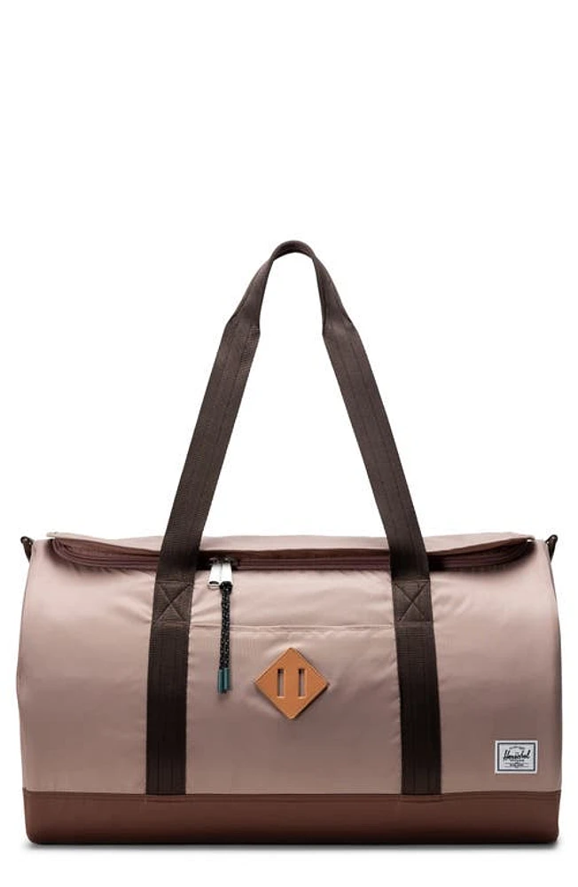 Herschel Supply Co. Heritage Duffle Bag in Ash Rose/Marron at Nordstrom