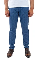 Maceoo Mélange Skinny Pants Blue at Nordstrom, X 32