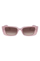 AIRE Novae 51mm Cat Eye Sunglasses in Melon at Nordstrom