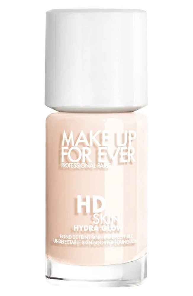 Make Up For Ever HD Skin Hydra Glow Skin Care Foundation with Hyaluronic Acid in 1N00 - Alabaster at Nordstrom