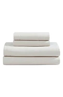 Calvin Klein Soft Linen Blend Sheet Set in Beige/Tan at Nordstrom, Size Queen