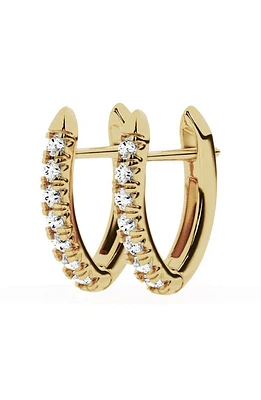 Jennifer Fisher 18K Gold Lab Created Diamond Hoop Earrings - 0.39 ctw in 18K Yellow Gold at Nordstrom