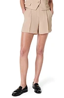 SPANX Crepe Shorts Tahini at Nordstrom,