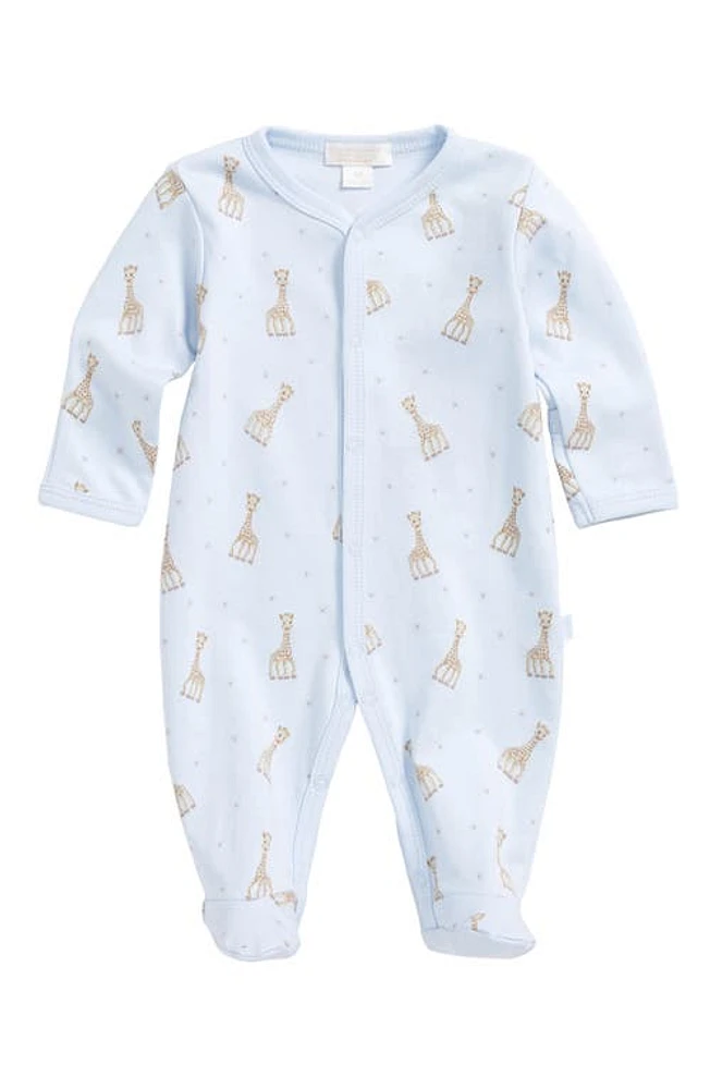 Kissy x Sophie la Girafe Print Footie at Nordstrom,