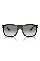 Ray-Ban Boyfriend Two 60mm Gradient Square Sunglasses in Black at Nordstrom