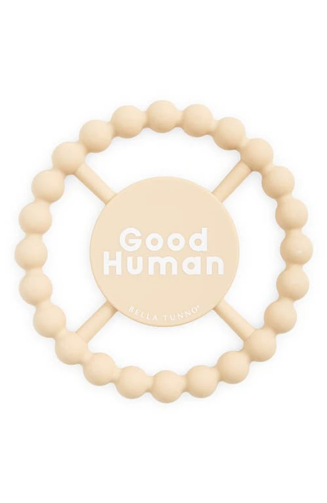 Bella Tunno Good Human Teether in Tan at Nordstrom