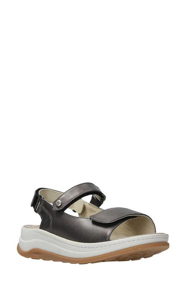 Wolky Adura Slingback Platform Sandal Inox Biocare at Nordstrom,