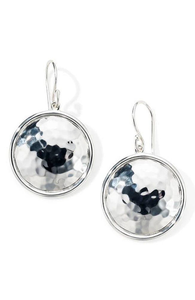 Ippolita Classico Medium Hammered Drop Earrings in Sterling Silver at Nordstrom