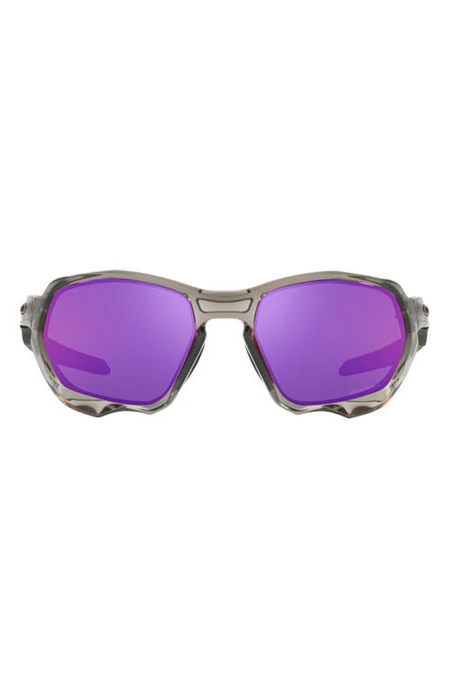 Oakley Plazma 59mm Prizm Dual Lens Sunglasses in Grey at Nordstrom