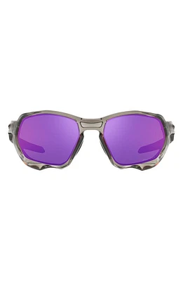 Oakley Plazma 59mm Prizm Dual Lens Sunglasses in Grey at Nordstrom