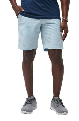 TravisMathew River Surfing Flat Front Stretch Shorts Dream Blue at Nordstrom,