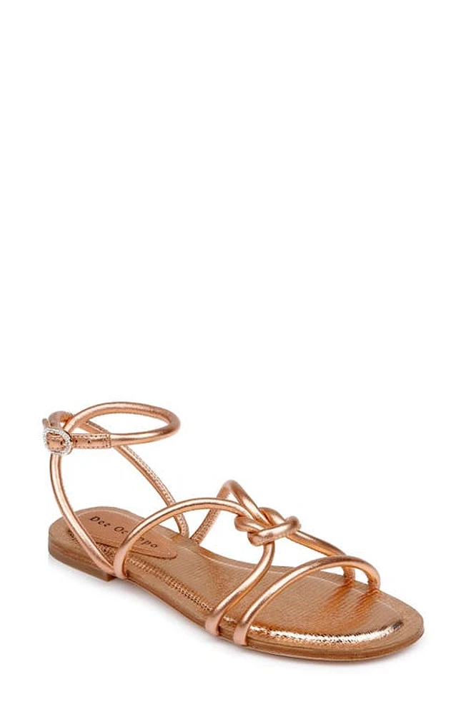 Dee Ocleppo Barbados Ankle Strap Sandal Metallic at Nordstrom,